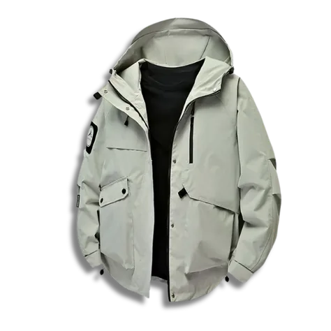 Windbreaker Hood and Waterproof Zipper